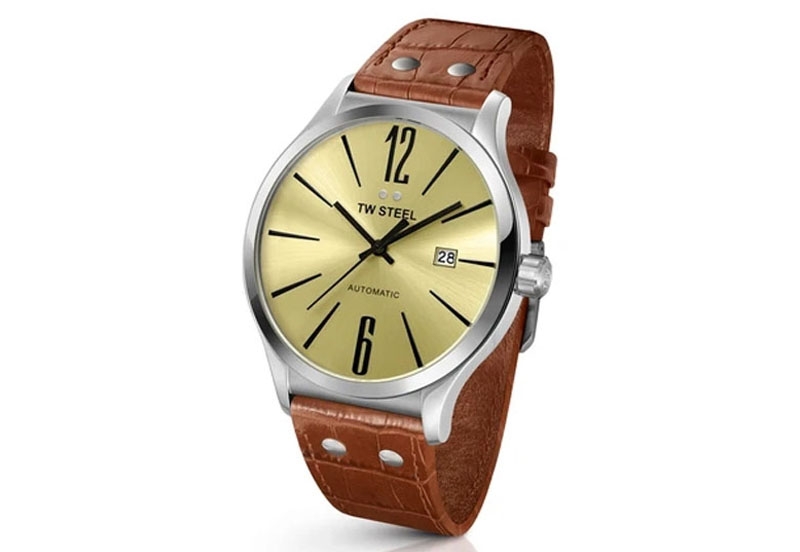 TW Steel Slim Line TWA1311 watch strap brown - 22 mm