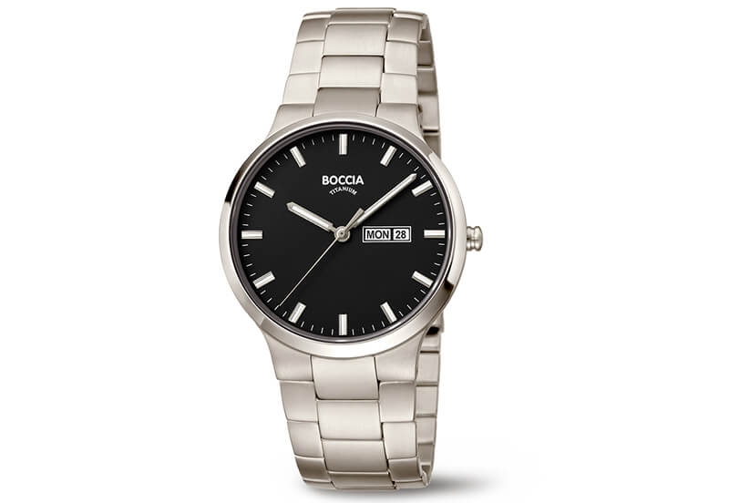 Boccia 3649-03 watch band titanium