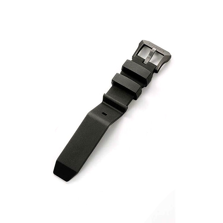 Silicone Extension Strap 20mm for Dive Watches - Black