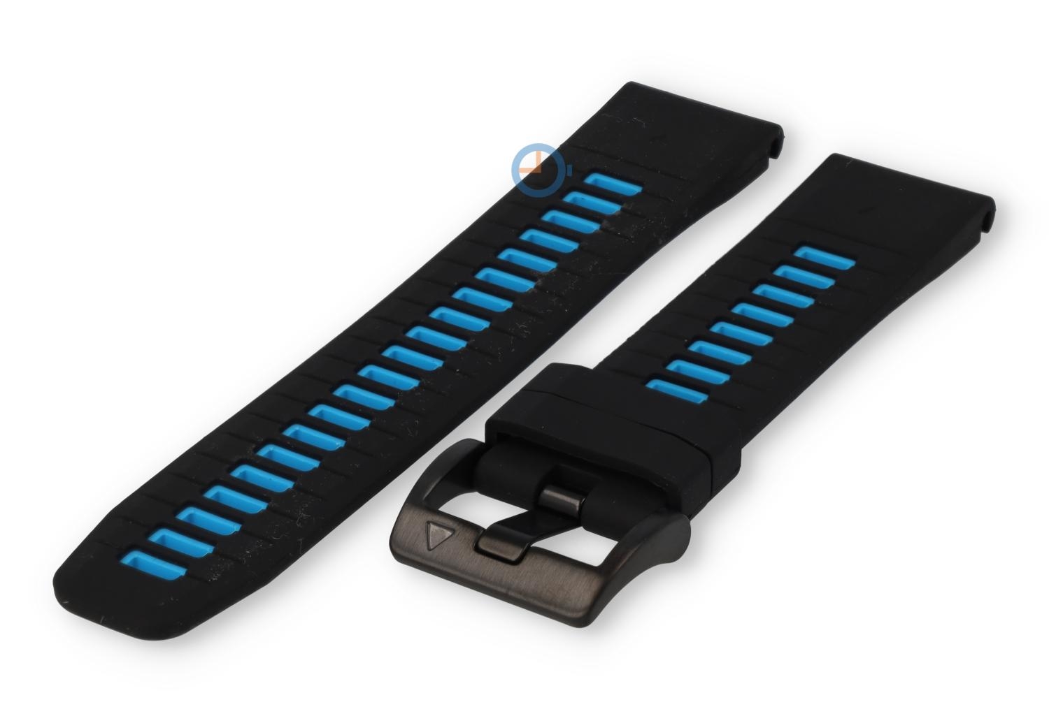 Garmin Instinct 2 strap - black/lightblue