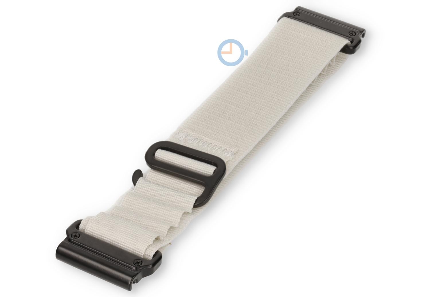 Garmin Epix 2 - 51mm Alpine strap - nylon - white