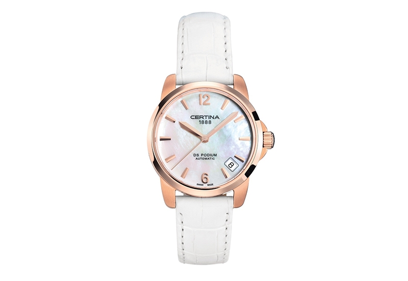 Certina leather strap C0012073611700A 16/14mm without buckle