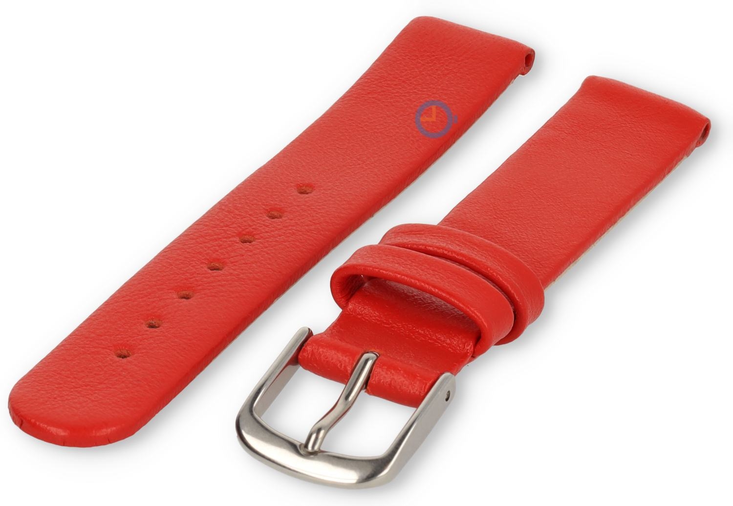 Kids' watch strap - 16mm - strawberry-red