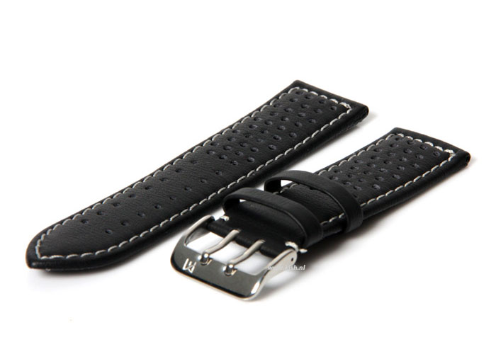 Watchstrap 24mm (waterproof) black
