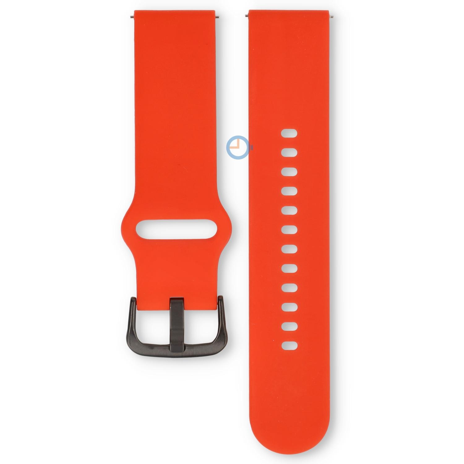 Ice Smart 1.0 & 2.0 (1.96)/ Ice Fit strap - 22mm - Red Passion - black bkl