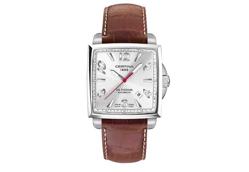 Certina leather strap C0015071603700A 23/18mm