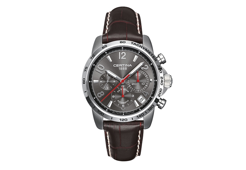 Certina leather strap C0016141608700A 22/18mm