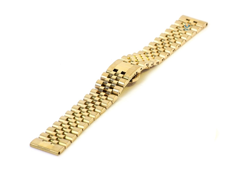 Watch bracelet for Calvin Klein: 22mm gold steel