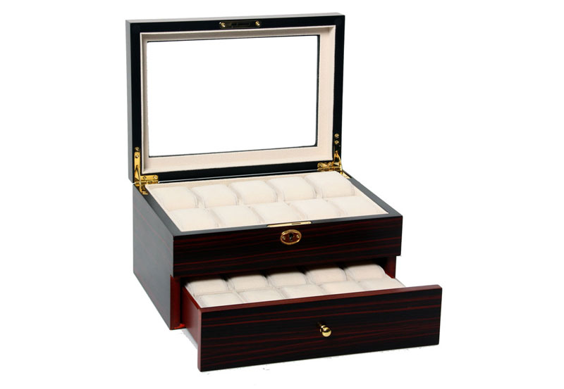 Horlogekist voor 20 horloges