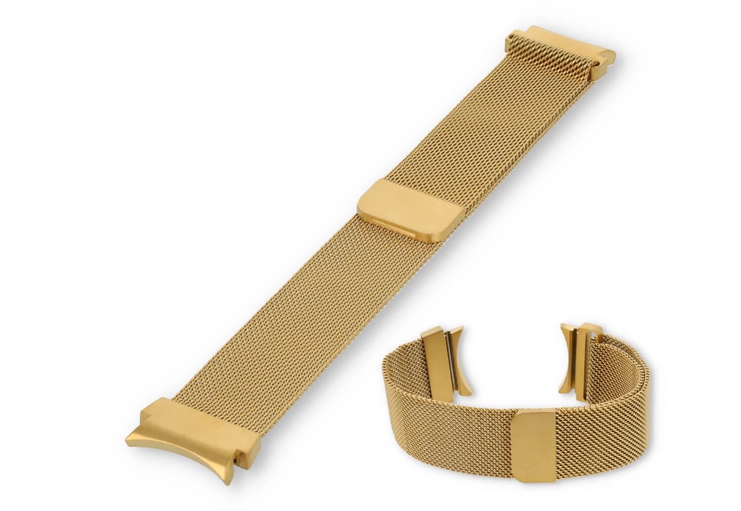 Samsung Galaxy watch 4 watch band mesh gold - 20mm