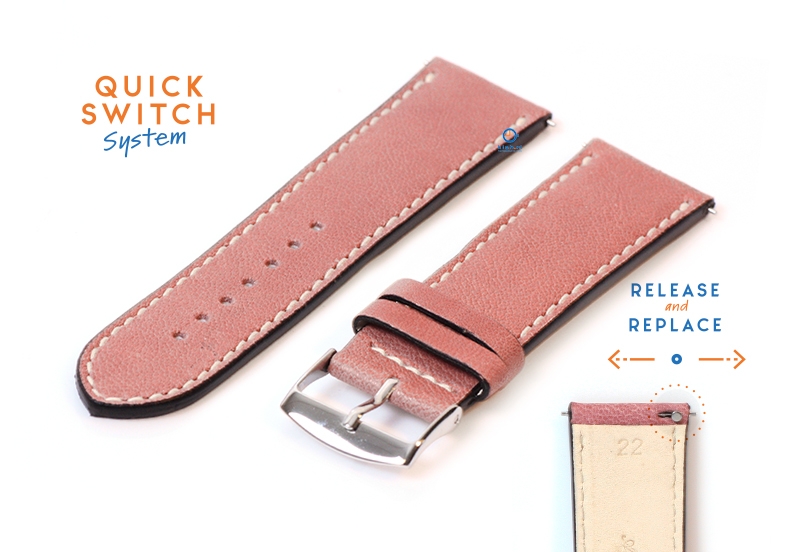 Watchstrap 22mm brown