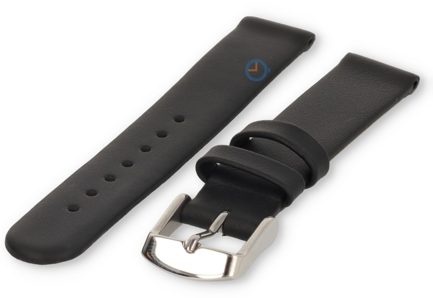 Extra short watch strap - 14mm - black