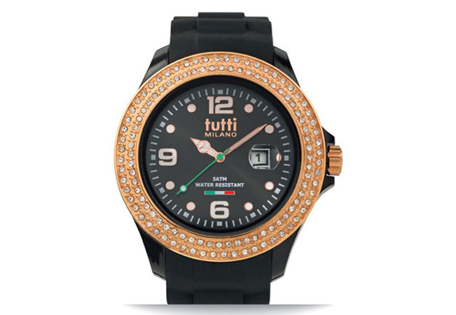 Tutti Milano watchstrap black TM004-NORO