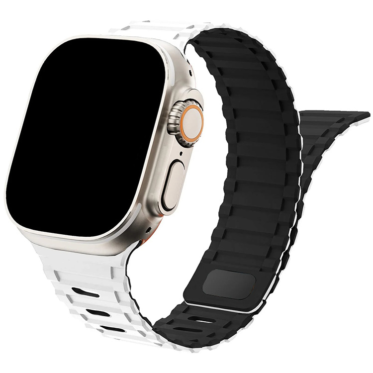 Band Apple watch - white/black