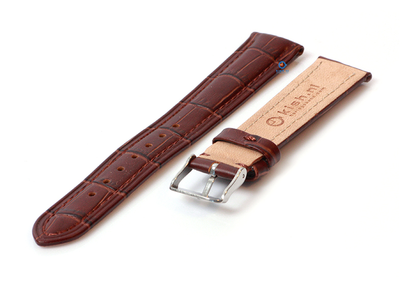 Watch strap for Seiko - 18mm - brown