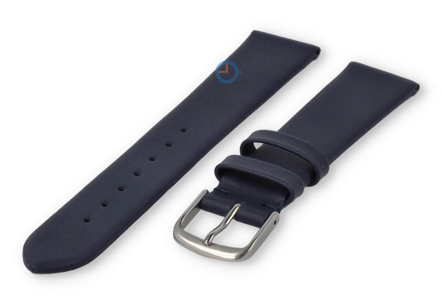 Seamless and smooth strap 16mm - dark blue