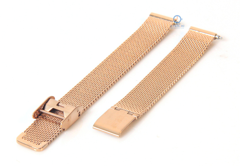 Cluse watchstrap La Vedette mesh gold CLS503