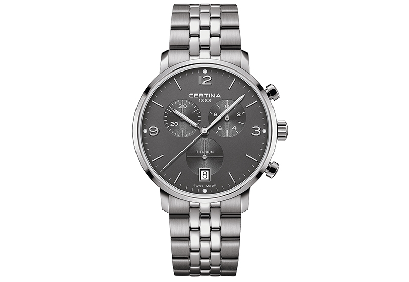 Certina strap C0354174408700A grey