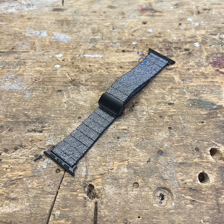 Apple Watch 45mm  strap black: Black Denim