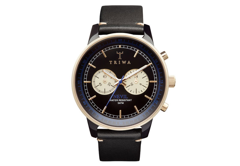 Triwa watchstrap Nevil Blue Raven TÃ¤rnsjÃ¶