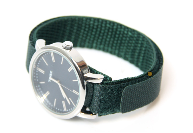 Watchstrap 16mm nylon green