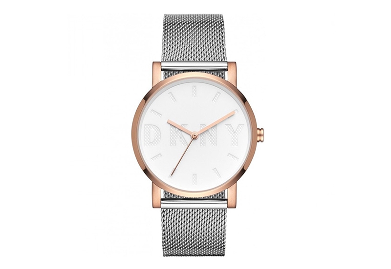 DKNY watch strap NY2663 leer