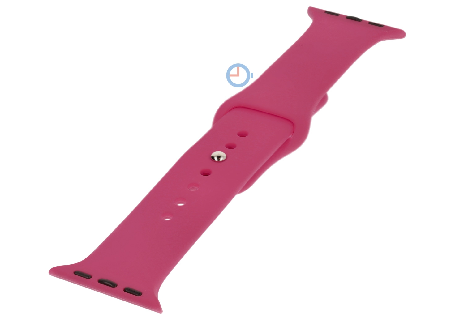 Apple watch strap silicone - Razzmatazz Pink - 44/45/46/49mm (S/M)