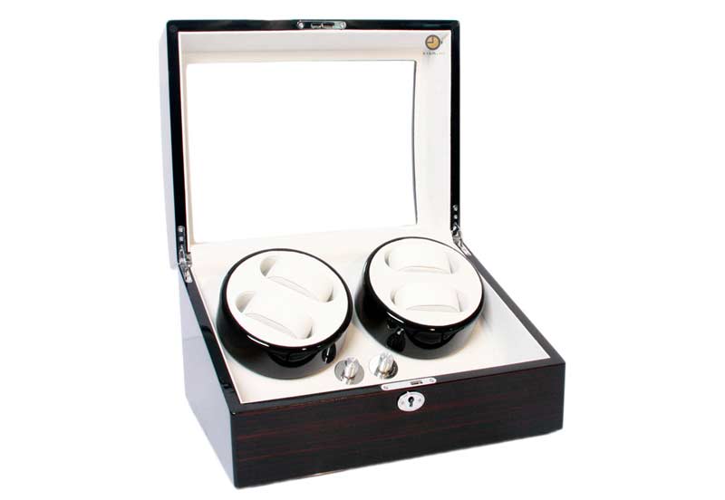 Watchwinder 4+6 watches ebony