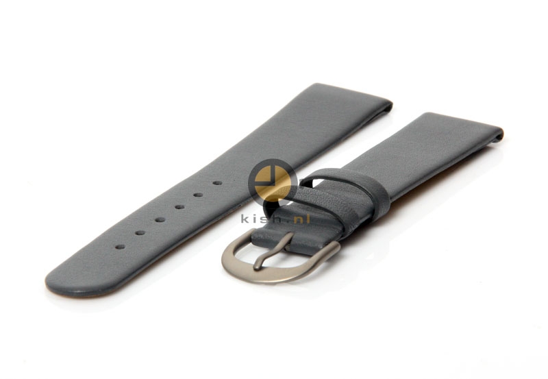 Danish Design watchstrap 16mm leather grey