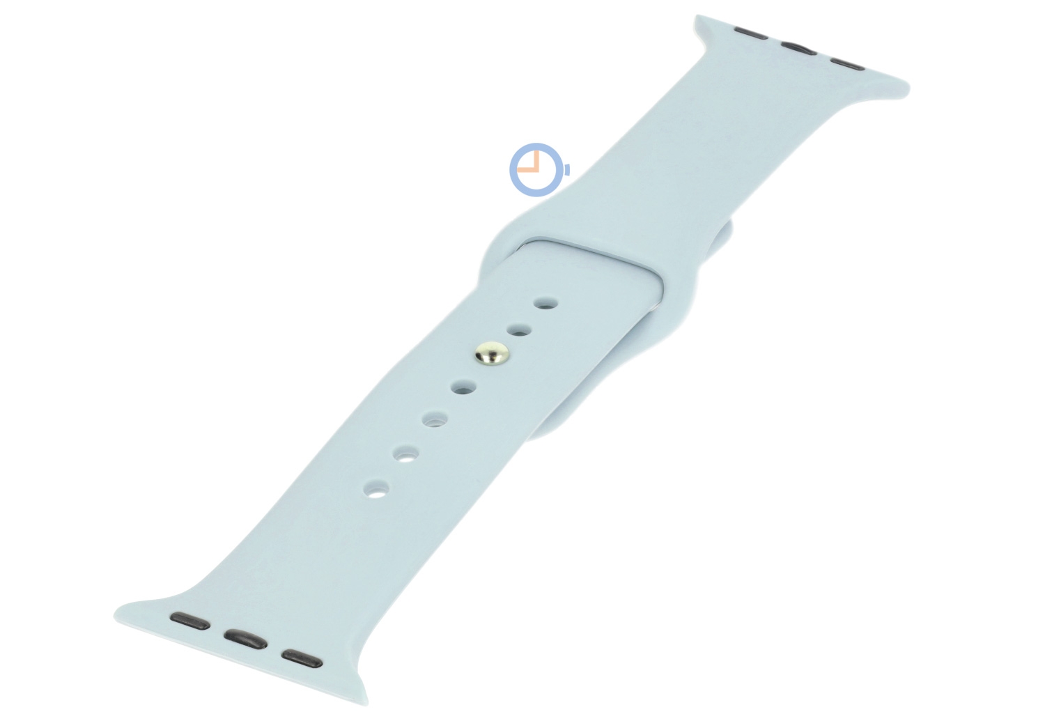 Apple watch strap silicone - Light Cyan - 44/45/46/49mm (S/M)