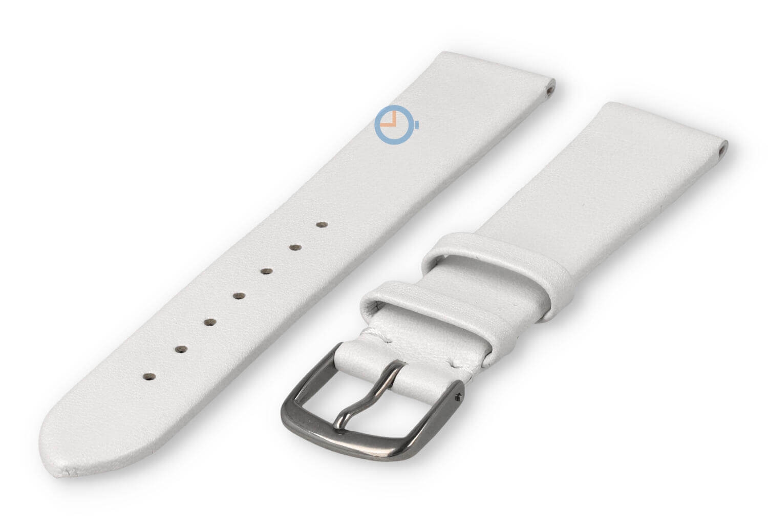 Seamless and smooth strap 16mm - white