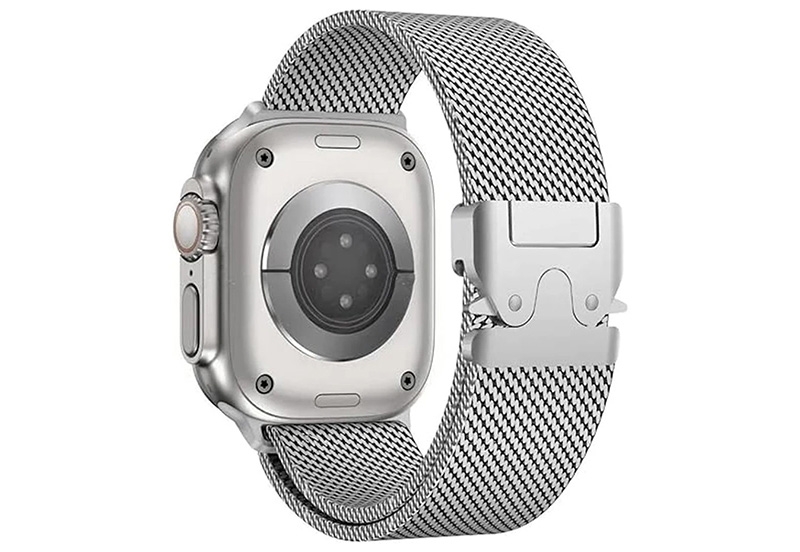 Parachute Mesh strap - Apple Watch 42mm - silver