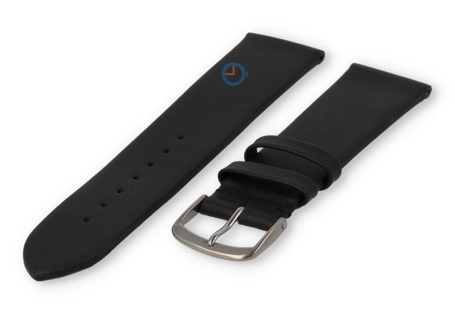 Seamless and smooth strap 20mm - black