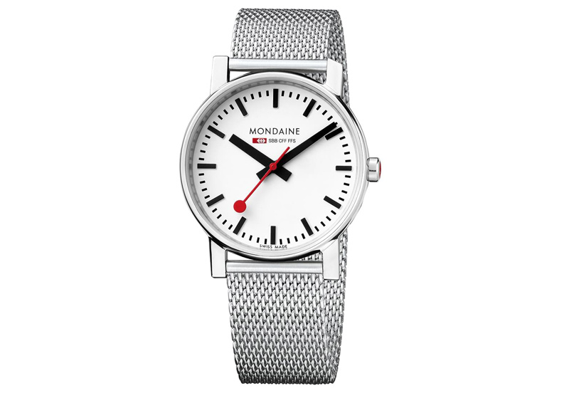 Mondaine 18mm mesh watchstrap
