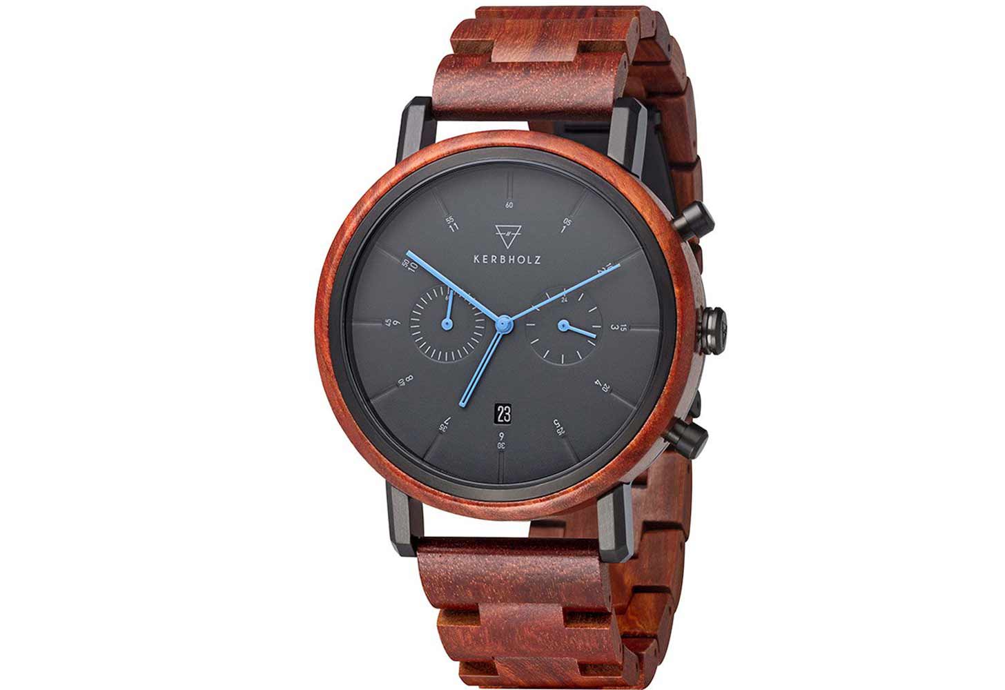 Kerbholz watchstrap Johann Rosewood