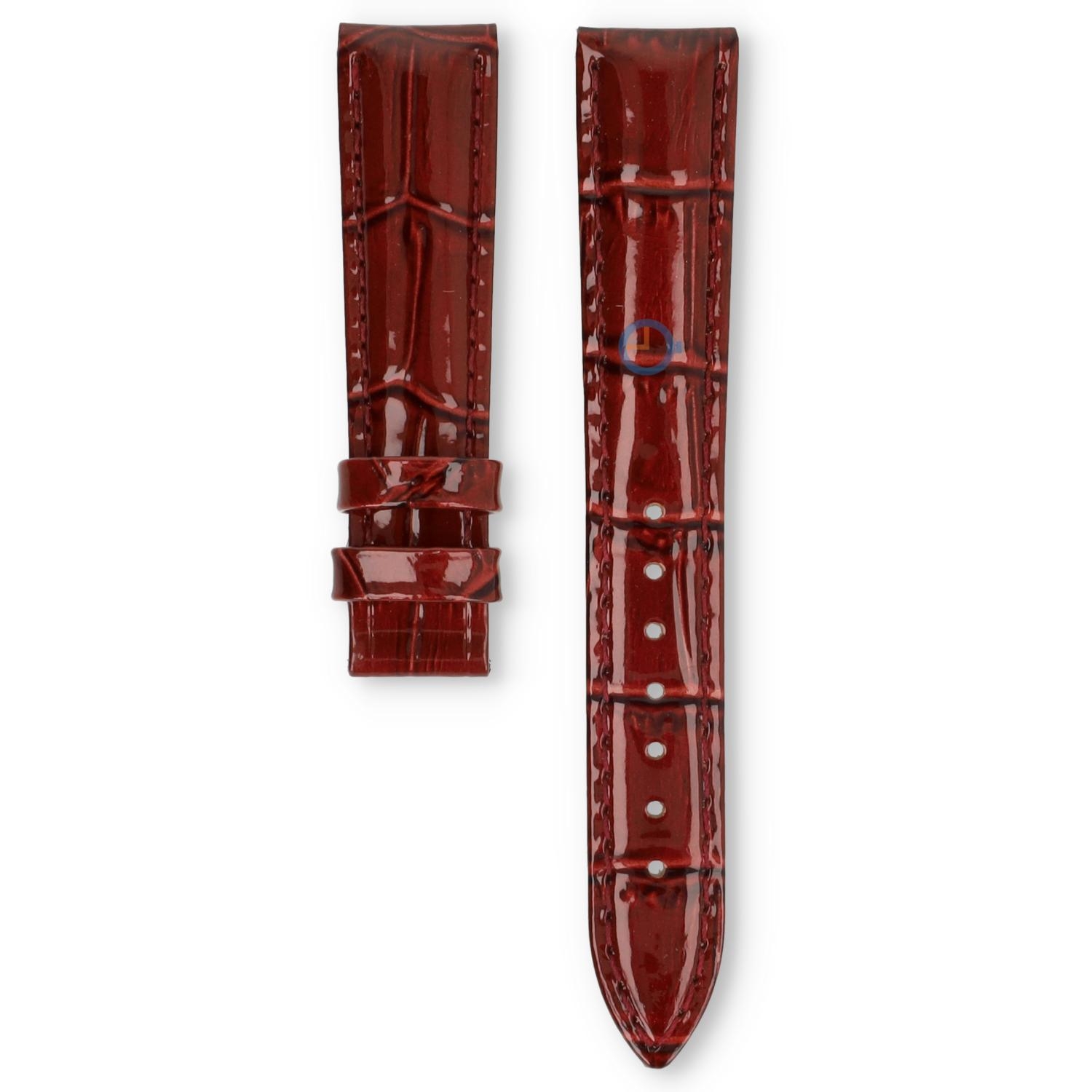 Certina leather strap C0252071642700A 16/14mm without buckle red