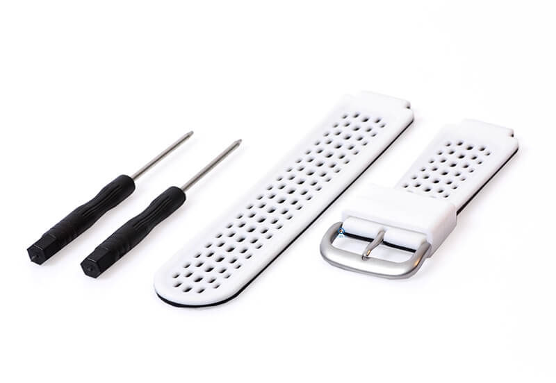 Garmin Approach S2/S4 watch band silicone white/black