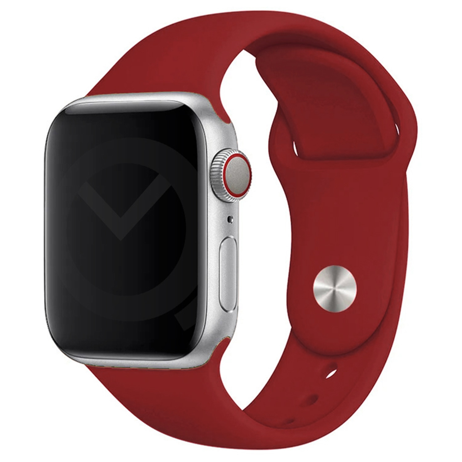 Silicone watch strap Apple Watch - Upsdell Red - 44/45/46/49mm (M/L)