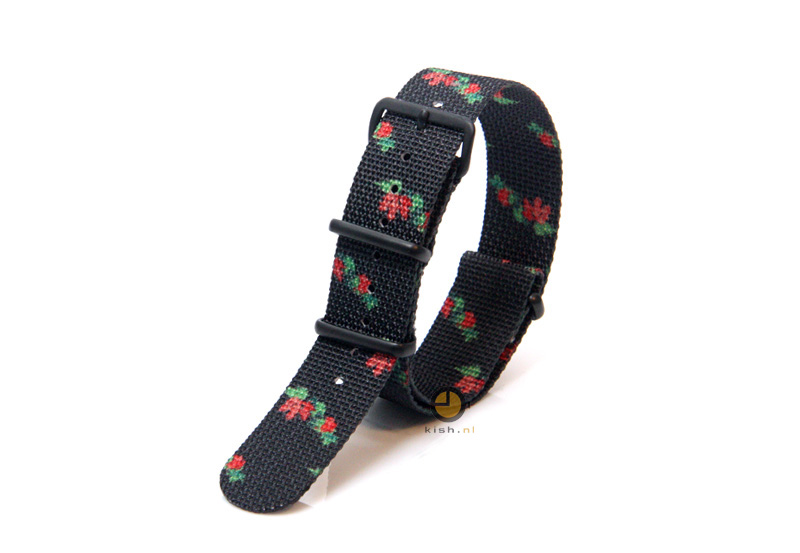 Hypergrand watchstrap 20mm Black Eden