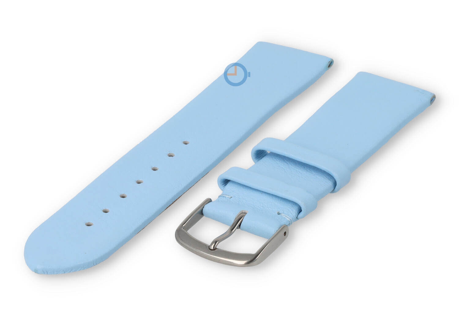 Seamless and smooth strap 20mm - ice blue