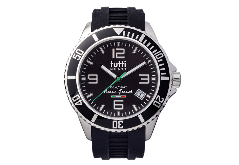 Tutti Milano watchstrap black TMBOG001