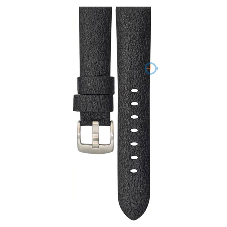 Vegan apple fiber watch strap: 20mm black