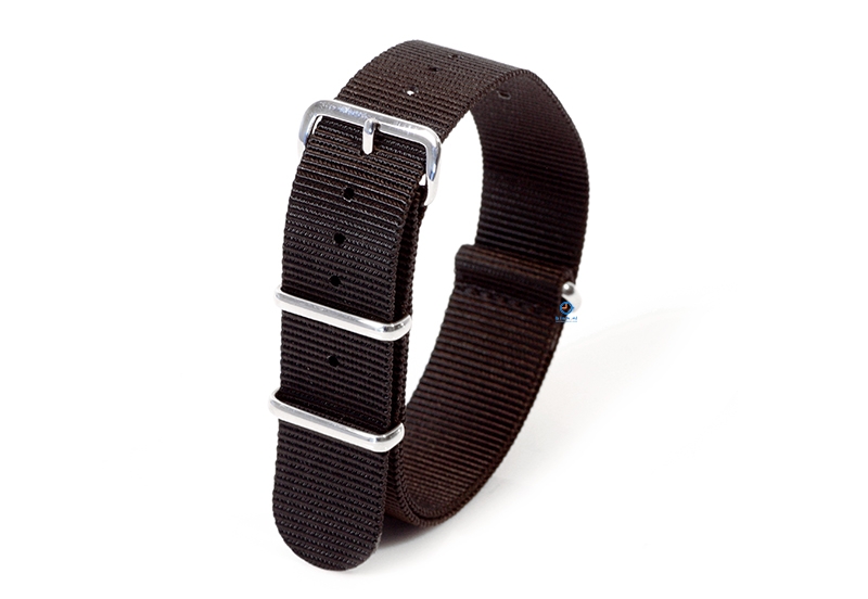 Watchstrap 20mm nylon black