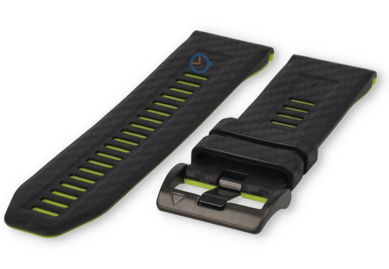 Carbon-Textured Band for Garmin Fenix 8 (51mm) - black-green