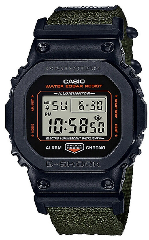 G-Shock watch strap GM-5600EY-1