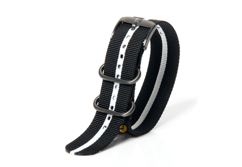 Luminox watchstrap FN.3950.10 black white