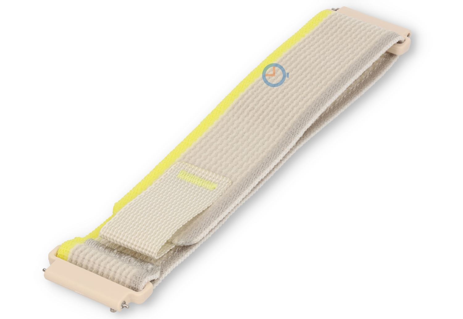 Coros Pace 3 watch strap nylon (22mm) - grey yellow