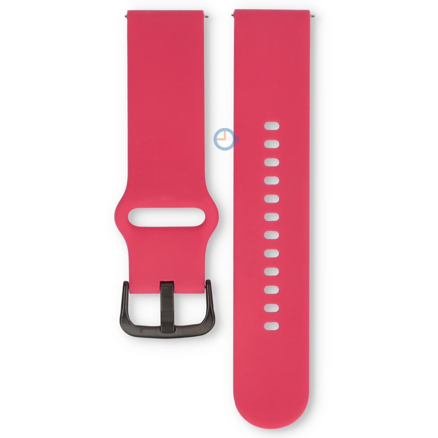Ice Smart 1.0 & 2.0 (1.96)/ Ice Fit strap - 22mm - Magenta Pink - black bkl