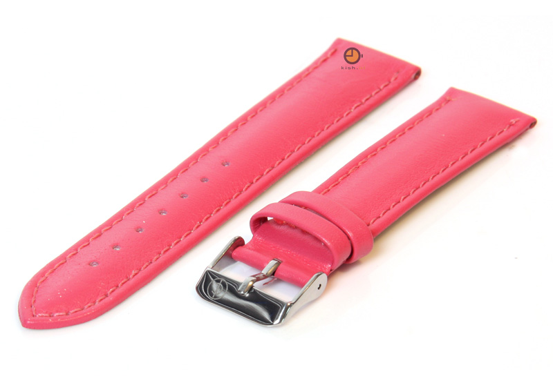 Watchstrap 20mm pink calf leather
