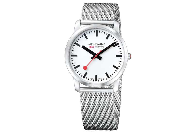 Mondaine 22mm mesh watchstrap